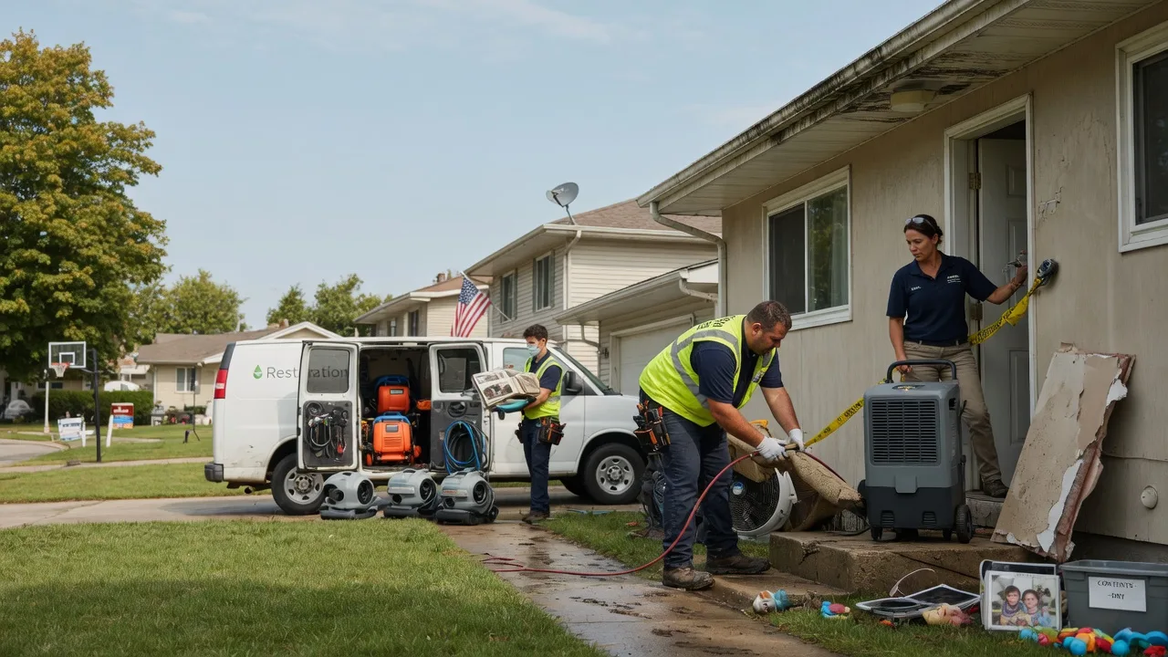 Water Damage Restoration in Thrall, TX near me